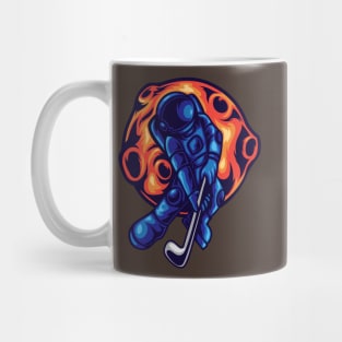 Astronaut Playin Golf Mug